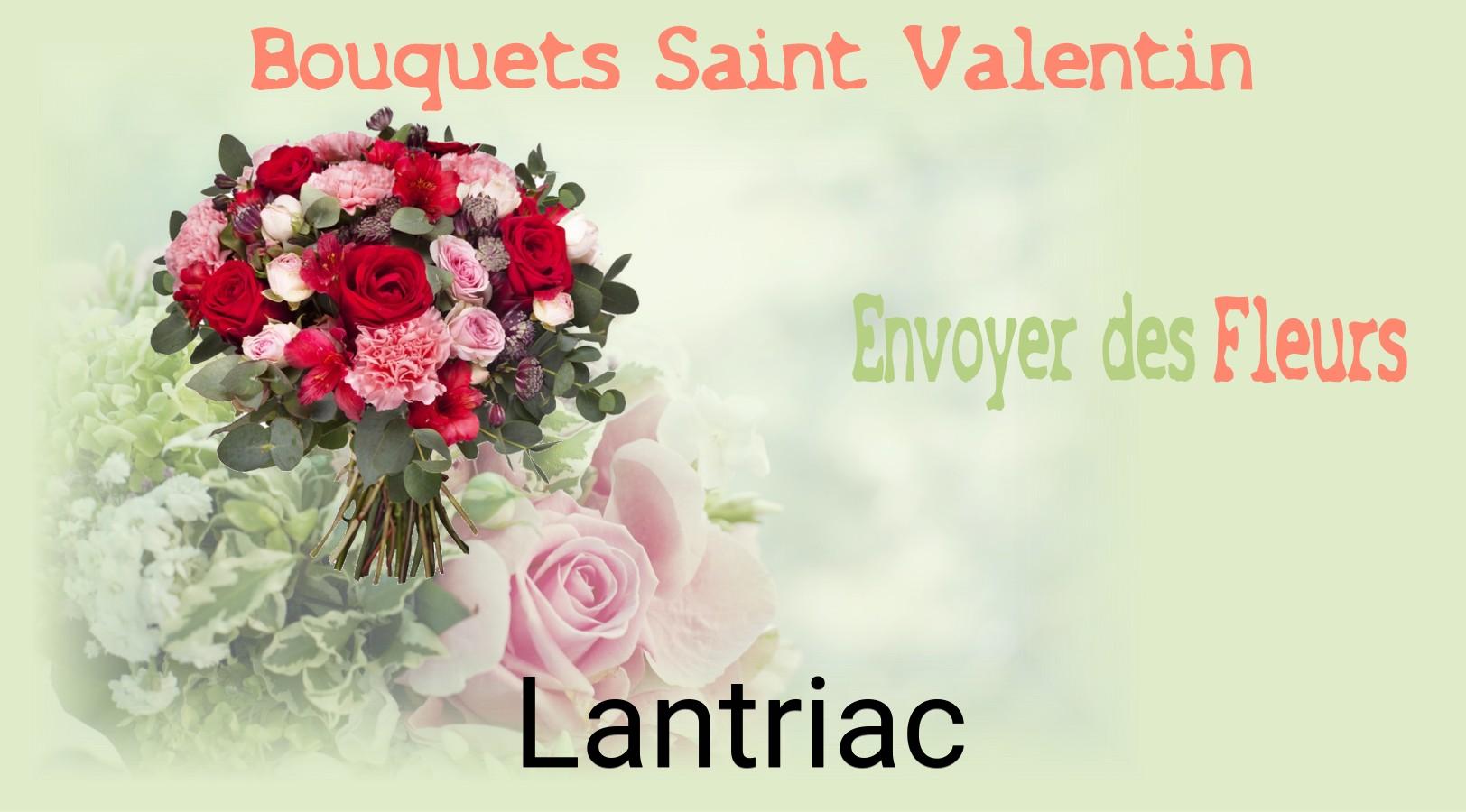 Roses de Saint-Valentin livrées à Lantriac